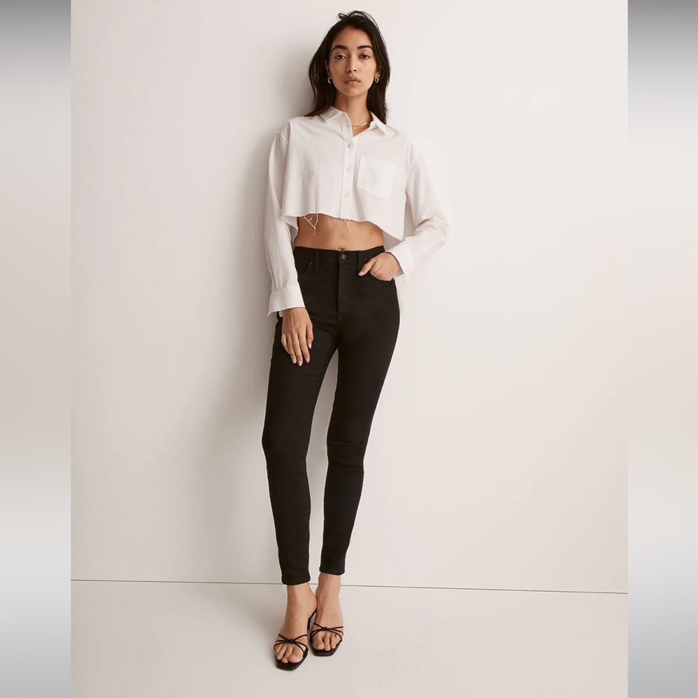 Madewell high rise skinny stretch jeans size 23